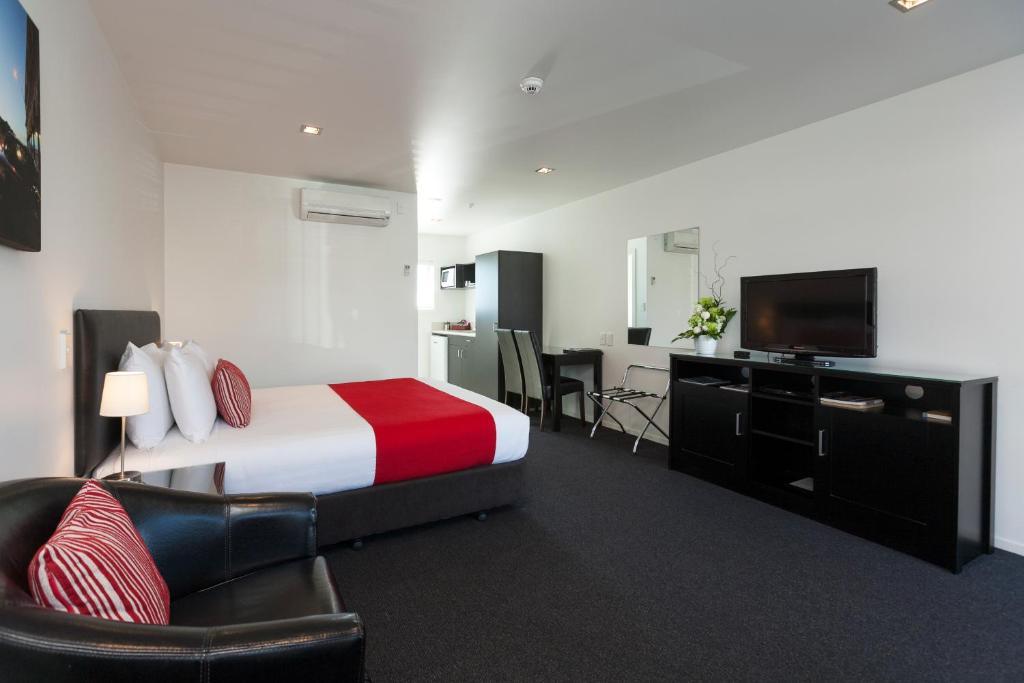 The Dawson Motel New Plymouth Rum bild